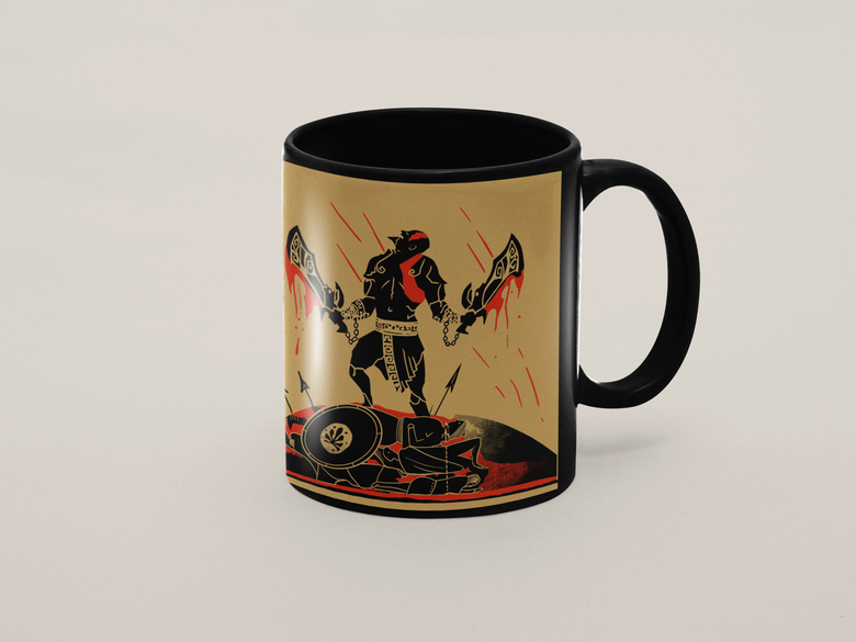 Taza Kratos "Greek Victory"