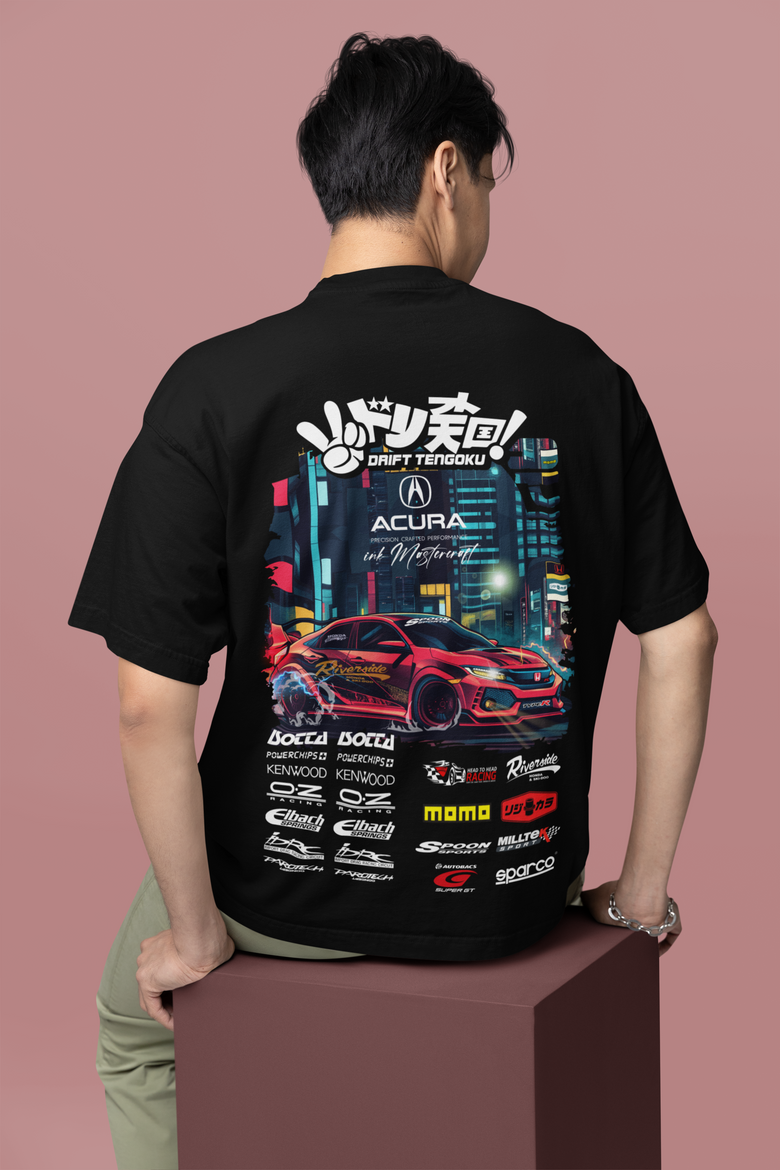 🚗🔥 Diseño inspirado en Tokyo Drift – Acura Style